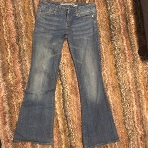 American Eagle “Real Flare” Blue Jeans
